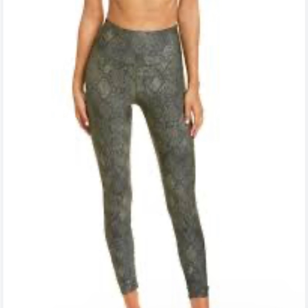 Good American snake Core Power Leggings 3/L A7